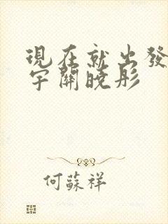 现在就出发王安宇关晓彤封面