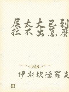 屎太大已到肛门拉不出怎么办