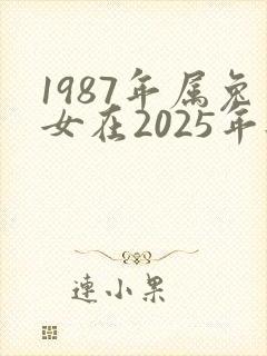 1987年属兔女在2025年每月财运如何封面