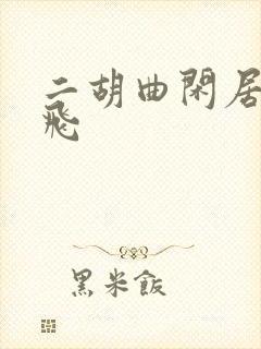 二胡曲闲居吟宋飞