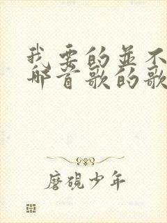 我要的并不多是哪首歌的歌词