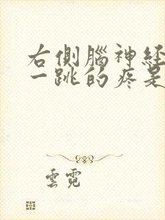 右侧脑神经一跳一跳的疼是怎么回事封面