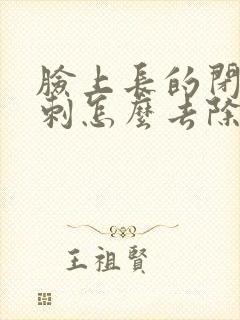 脸上长的闭口粉刺怎么去除