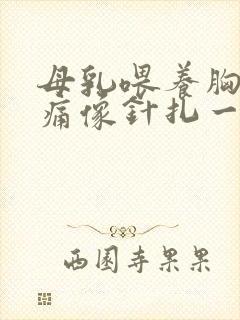 母乳喂养胸部刺痛像针扎一样怎么办