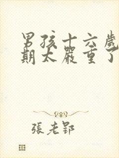 男孩十六岁叛逆期太严重了怎么办