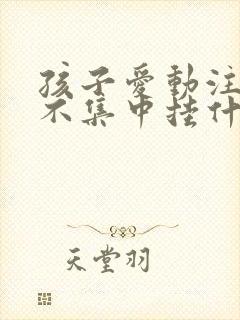 孩子爱动注意力不集中挂什么科封面