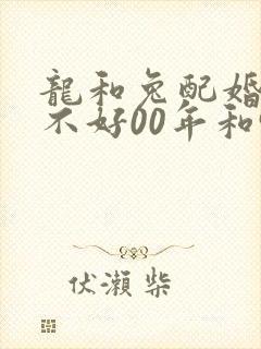 龙和兔配婚姻好不好00年和99年封面