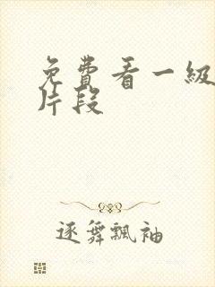 免费看一级黄色片段封面