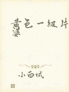 黄色一级片老太婆