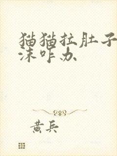 猫猫拉肚子吐白沫咋办