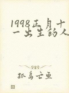 1998正月十一出生的人命运封面