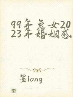 99年兔女2023年婚姻感情运势如何