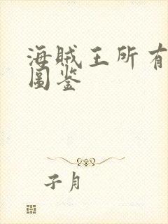 海贼王所有海军图鉴封面