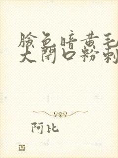 脸色暗黄毛孔粗大闭口粉刺