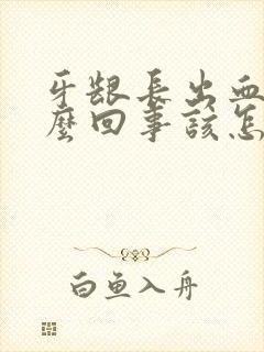 牙龈长出血是怎么回事该怎么办