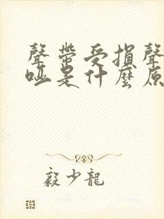 声带受损声音嘶哑是什么原因封面