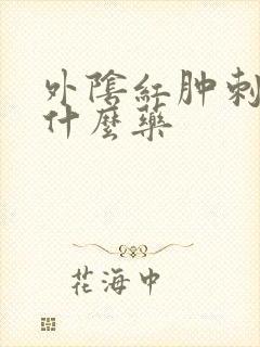 外阴红肿刺痒用什么药