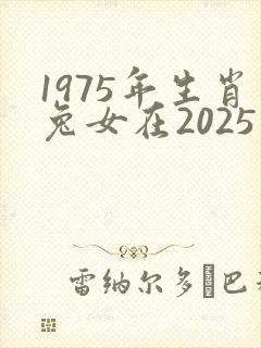1975年生肖兔女在2025年运势如何
