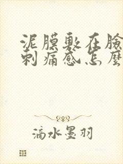 泥膜敷在脸上有刺痛感怎么回事