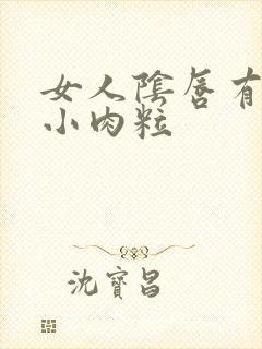 女人阴唇有好多小肉粒封面