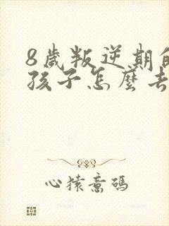 8岁叛逆期的男孩子怎么去引导