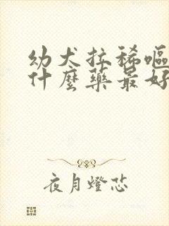 幼犬拉稀呕吐吃什么药最好封面