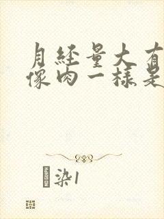 月经量大有血块像肉一样是怎么回事儿