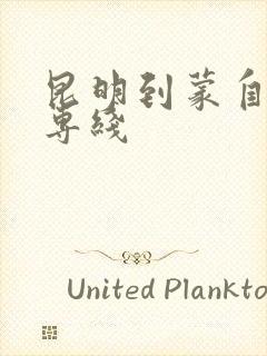 昆明到蒙自物流专线