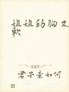 姐姐的胸又大又软