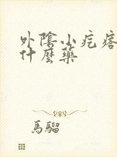 外阴小疙瘩痒抹什么药