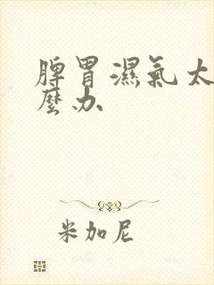 脾胃湿气太重怎么办封面