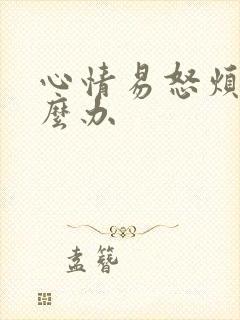 心情易怒烦躁怎么办封面