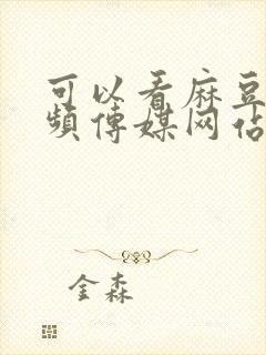 可以看麻豆短视频传媒网站