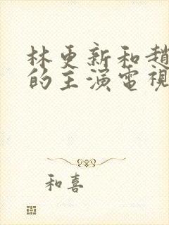 林更新和赵丽颖的主演电视剧