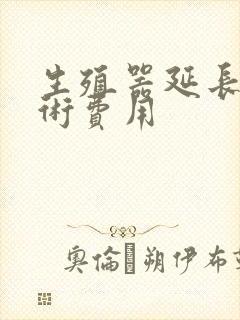 生殖器延长的手术费用