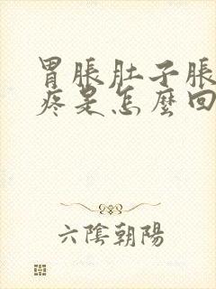 胃胀肚子胀后背疼是怎么回事?