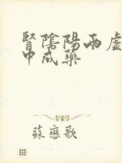 肾阴阳两虚吃啥中成药