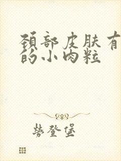 颈部皮肤有凸起的小肉粒