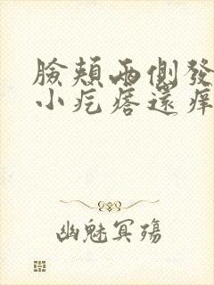 脸颊两侧发红有小疙瘩还痒