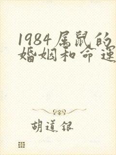 1984属鼠的婚姻和命运女封面