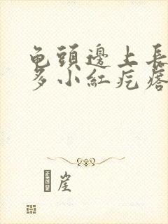 龟头边上长了好多小红疙瘩封面