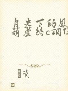 月光下的凤尾竹葫芦丝c调伴奏封面