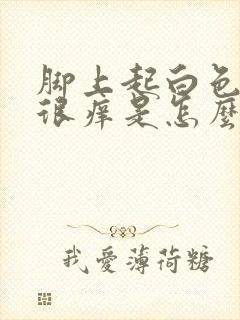 脚上起白色疙瘩很痒是怎么回事