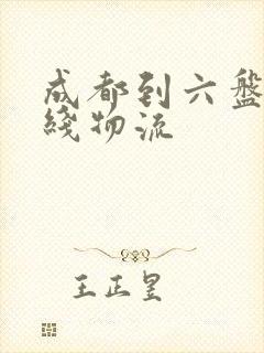 成都到六盘水专线物流