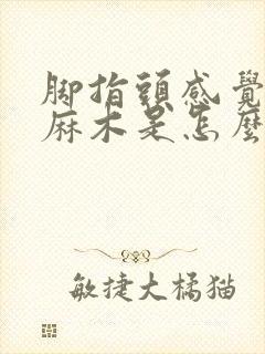 脚指头感觉脚趾麻木是怎么回事封面