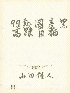 99热国产黑丝高跟自拍