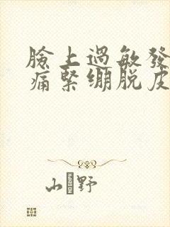 脸上过敏发红刺痛紧绷脱皮封面