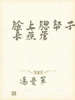 脸上腮帮子两侧长痤疮