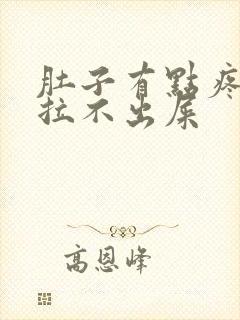 肚子有点疼但是拉不出屎封面