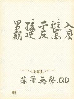 男孩子进入青春期逆反怎么解决封面